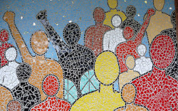 people mosaic
